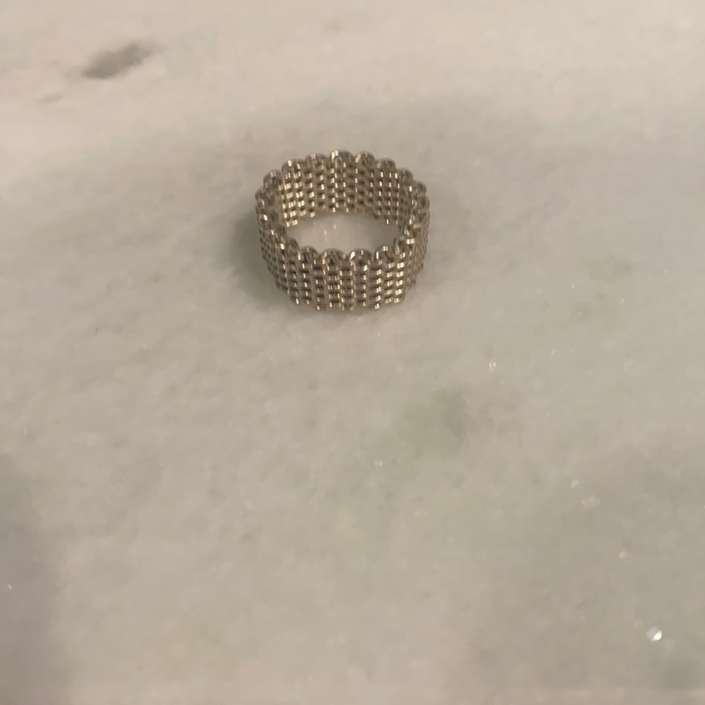 Imitation Tiffany sterling silver ring